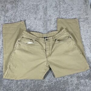 Patagonia Pants Mens 40x32 Kerf Cut Work Canvas Chino Khaki Organic Cotton